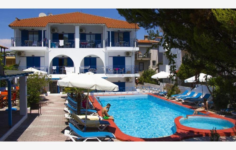 Makedonia Sky Hotel Hanióti Kültér fotó